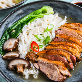 Roast Duck Rice Noodle Soup