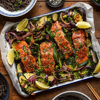 Salmon Tray Bake