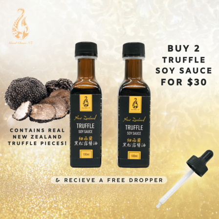Truffle Soy Sauce $30 Deal with free dropper