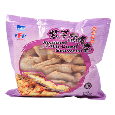 紫菜腐皮卷 Seafood Tofu Curd Seaweed 400g